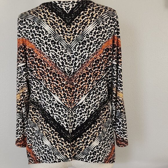 RUBY RD. ANIMAL PRINT TUNIC - Picture 2 of 5
